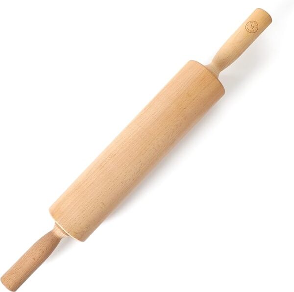 Martha Stewart Bainford 21" Large Beech Wood Rolling Pin