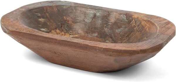 Dough Bowl For Decor - Wooden Dough Bowl - Wooden Bowls for Decor