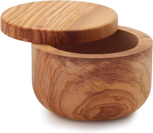 Sur La Table Olivewood Salt Keeper
