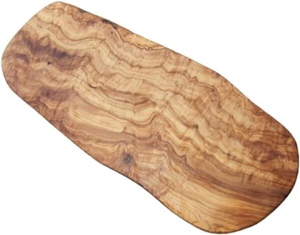 Naturally Med - Olive Wood Cutting Board/Cheese Board - 19.5 inch - Large