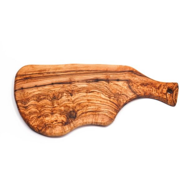 Olive Wood Cutting Board with handle