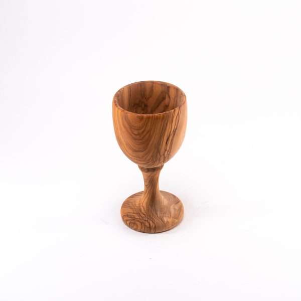 olive Wooden Goblet