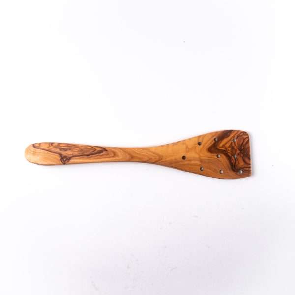 Olive Wooden Pierced Spatula